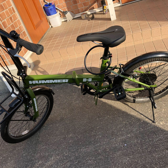 HUMMER - HUMMER 折りたたみ自転車の通販 by ツムツム's shop|ハマー