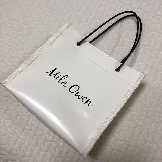 Mila Owen(ミラオーウェン)のJJ1月 付録 ミラオーウェン ロゴ入りトート レディースのバッグ(トートバッグ)の商品写真