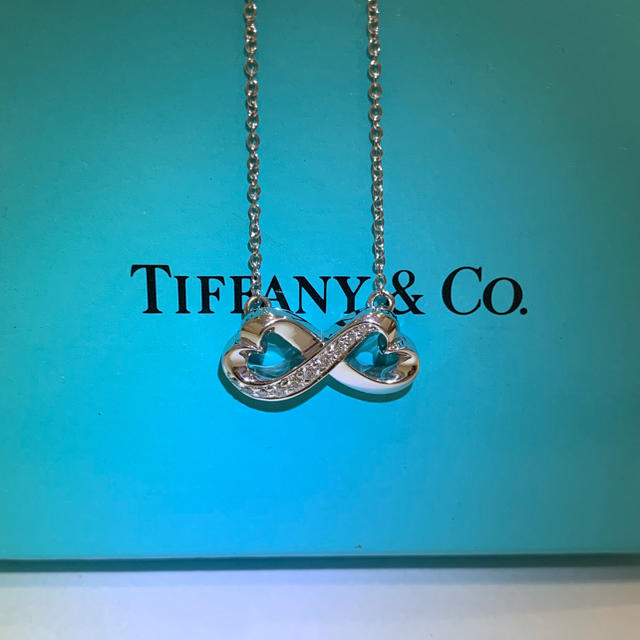 Tiffany & Co. - ティファニー K18WG ダブルラビングハート