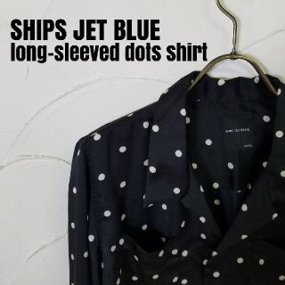 シップスジェットブルー(SHIPS JET BLUE)のSHIPS JET BLUE/シップス ジェット ブルー ドット柄 長袖 シャツ(シャツ)