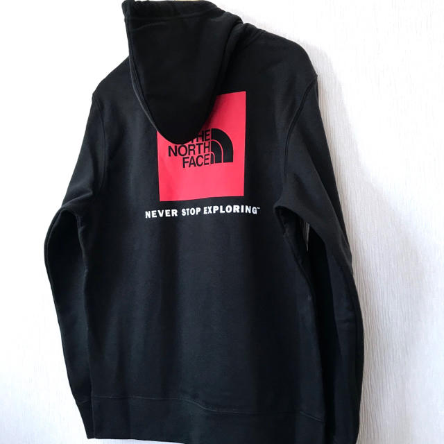 L相当 新品 ☆ ノースフェイス BOXロゴ パーカー メンズM 黒 L相当 新品 ☆ ノースフェイス BOXロゴ パーカー メンズM 黒