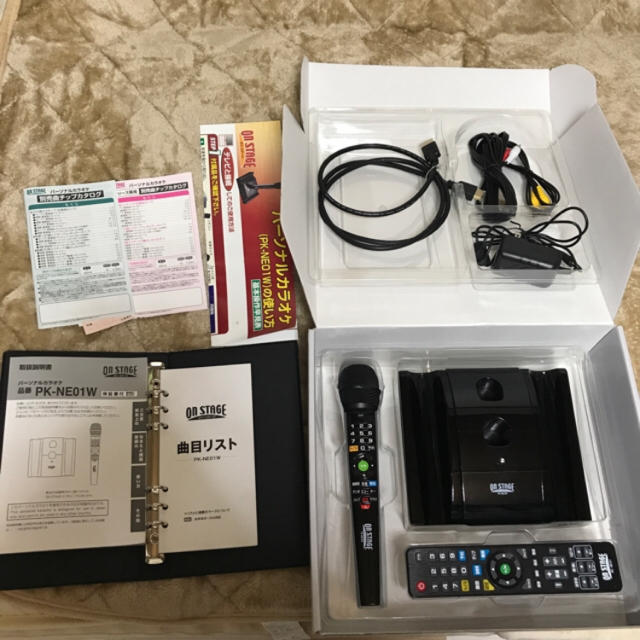 パーソナルカラオケオンステージ PK-NE01W 796809 家でカラオケ パーソナルカラオケオンステージ PK-NE01W 796809 家でカラオケ