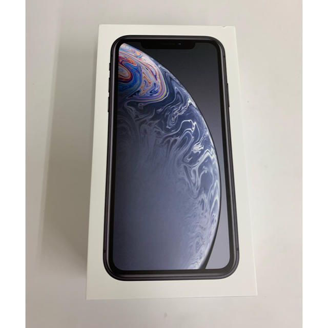 iPhone XR 64GB ブラック SIMフリー 新品 未使用-