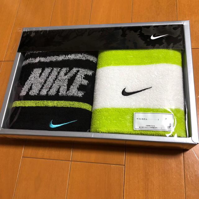 NIKE(ナイキ)のナイキタオルセット 新品 インテリア/住まい/日用品の日用品/生活雑貨/旅行(タオル/バス用品)の商品写真