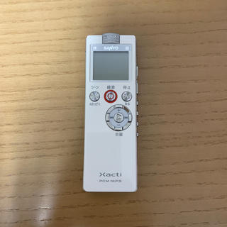 サンヨー(SANYO)のICレコーダー microSD対応 USB搭載 PCM MP3 三洋電機(その他)