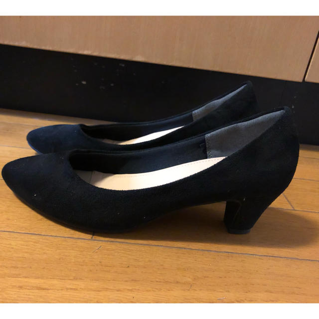 DRESKIP(ドレスキップ)のドレスキップ 太ヒールパンプス サイズ40 24cm 美品 レディースの靴/シューズ(ハイヒール/パンプス)の商品写真