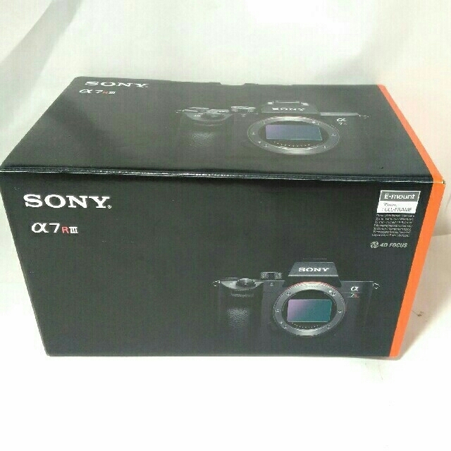 新品未使用  SONY ミラーレス一眼 α7RM3 ボディ ILCE-7RM3