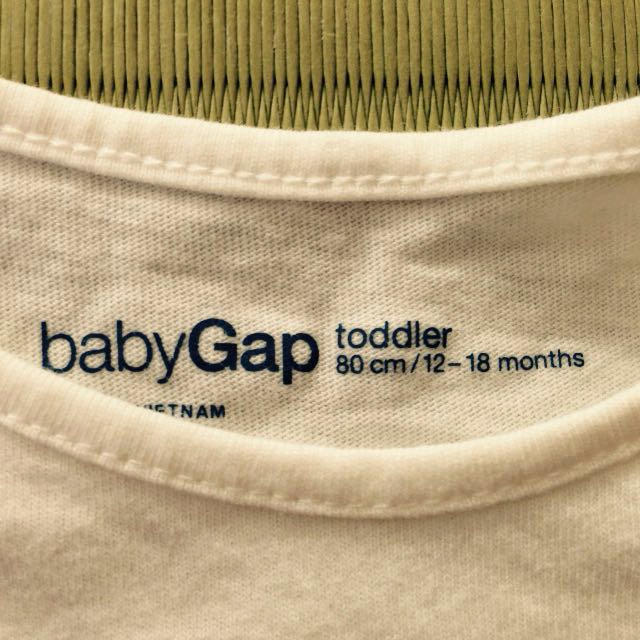 babyGAP(ベビーギャップ)のベビーギャップ 80cm キッズ/ベビー/マタニティのベビー服(~85cm)(Ｔシャツ)の商品写真