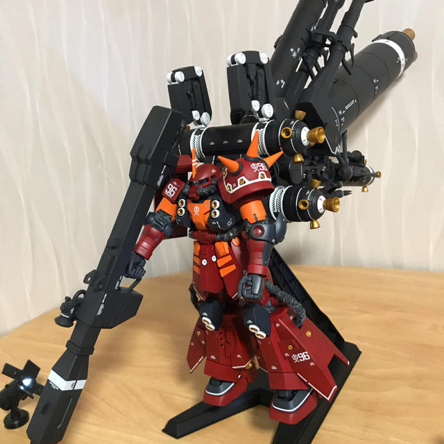 ガンダムプラモデルMGサイコザク全塗装完成品の通販 by 龍生's shop