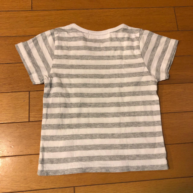 Ne-net(ネネット)のネネット ニャーボーダーTシャツ 90〜100cm キッズ/ベビー/マタニティのキッズ服女の子用(90cm~)(Tシャツ/カットソー)の商品写真