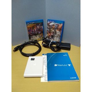 ソニー(SONY)のPS Vita TV ( ソフト２本付き）中古品セット(家庭用ゲーム機本体)