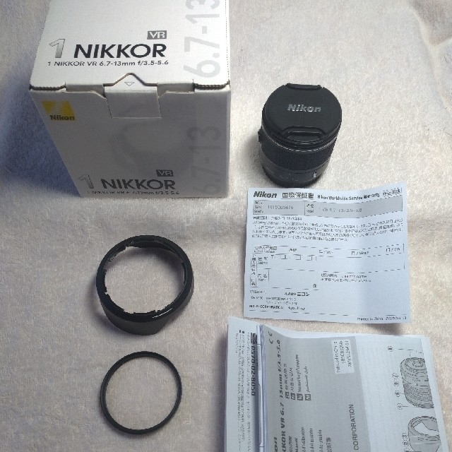Nikon Nikon1 6.7-13mm f3.5-5.6 ブラックの通販 by hamataro29's shop｜ニコンならラクマ - ニコン 新品得価
