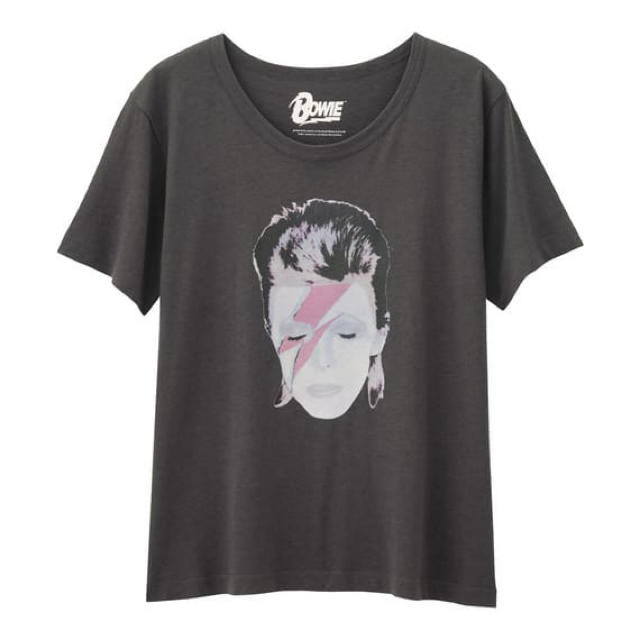 GU(ジーユー)のDavid Bowie Tee レディースのトップス(Tシャツ(半袖/袖なし))の商品写真
