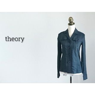 セオリー(theory)のtheory ジャケット 麻 レディース(テーラードジャケット)