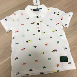 クレードスコープ(kladskap)の新品タグ付き　クレードスコープ ポロシャツ110(Tシャツ/カットソー)