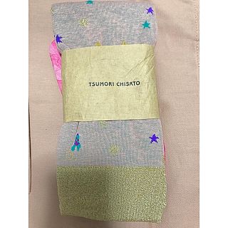 ツモリチサト(TSUMORI CHISATO)のツモリチサト 新品 未試着 ブティック 購入 スペース 柄 薄いピンク レギンス(レギンス/スパッツ)