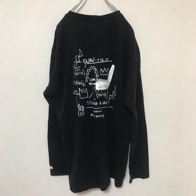 JEAN MICHEL BASQUIAT バックプリント Tシャツ ロンT メンズのトップス(Tシャツ/カットソー(七分/長袖))の商品写真