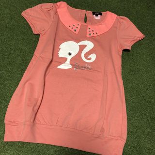 バービー(Barbie)の未使用バービー1/150cm半袖襟付Tシャツカットソー(Tシャツ/カットソー)