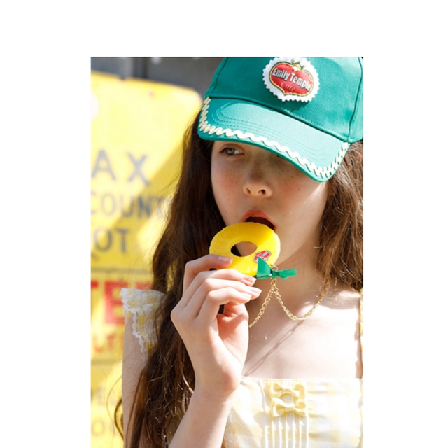 Emily Temple cute(エミリーテンプルキュート)のエミリーテンプルキュート パイン パフェ キャップ  新品 未使用 レディースの帽子(キャップ)の商品写真