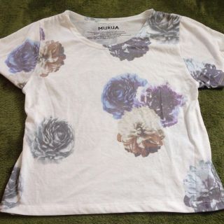 ムルーア(MURUA)のMURUA美品カットソー(Tシャツ(半袖/袖なし))