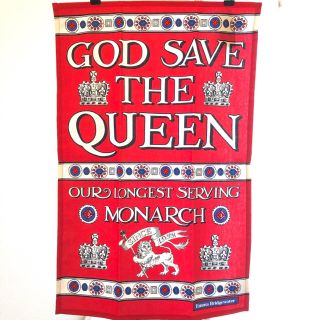 エマブリッジウォーター  ティータオル God Save the Queen (テーブル用品)