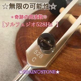 S★限定お試し価格★奇跡の周波数528Hz【音叉ヒーリング♡スタートセット】❤️(その他)