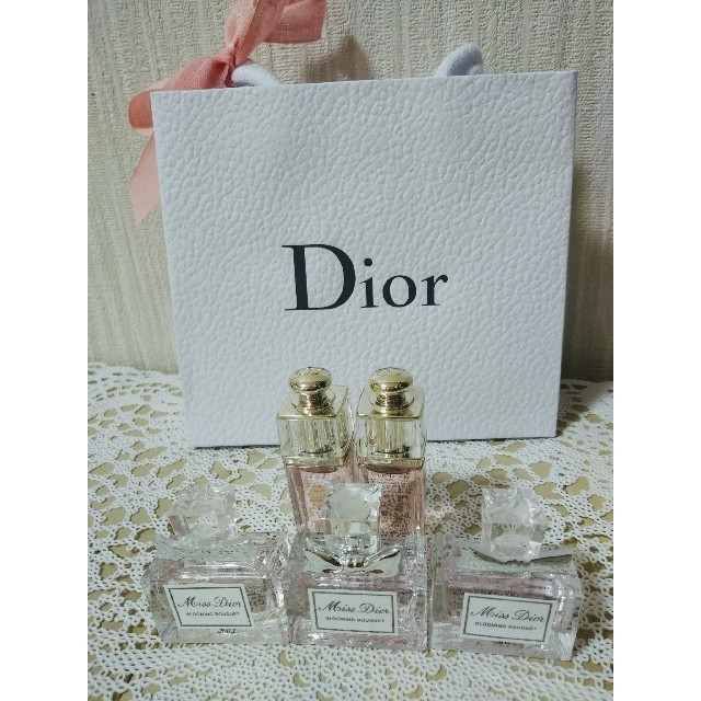 Christian Dior - ディオール 香水ミニサイズ5点セットの通販 by ももたろう's shop｜クリスチャンディオールならラクマ