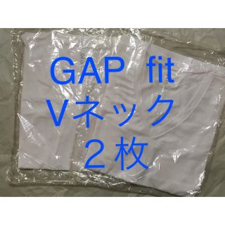 ギャップ(GAP)の新品 2枚 まとめて GAP fit 肌触りの良い Ｔシャツ 白 サイズ表記XS(Tシャツ(半袖/袖なし))