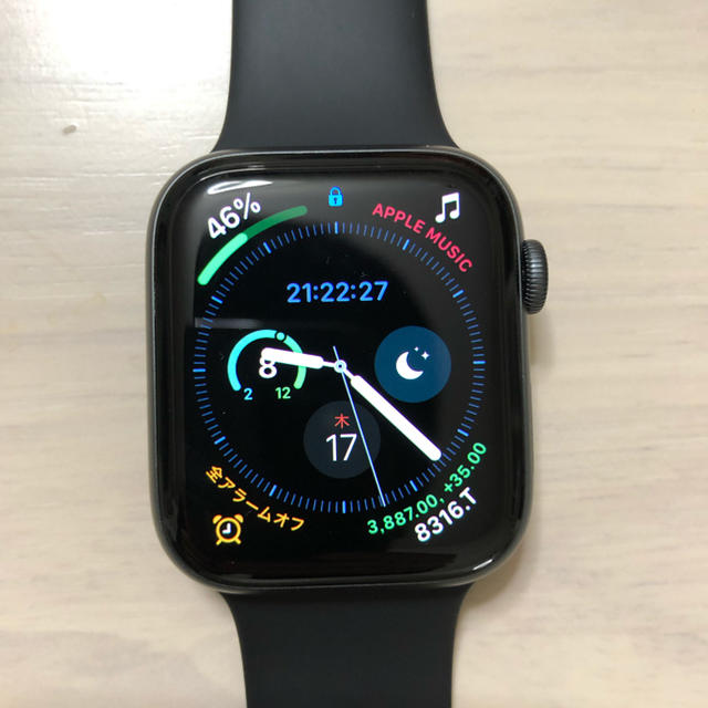 apple watch series4 44mm gpsモデル スペースグレーその他