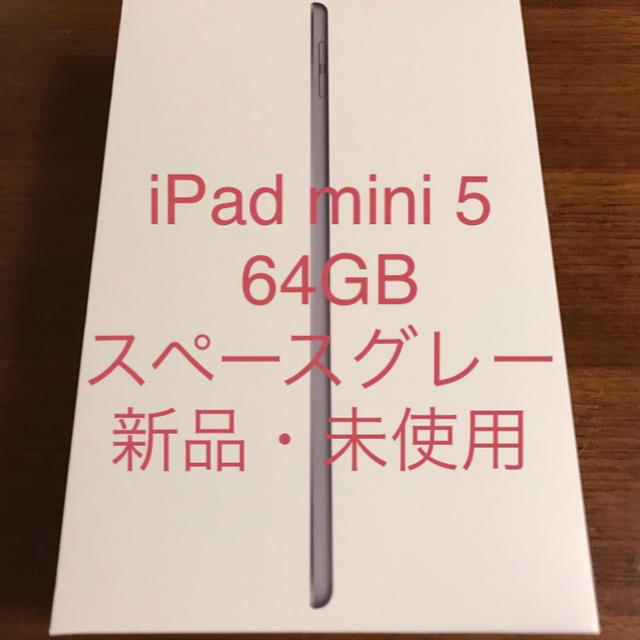 iPad mini 5  64GB スペースグレー