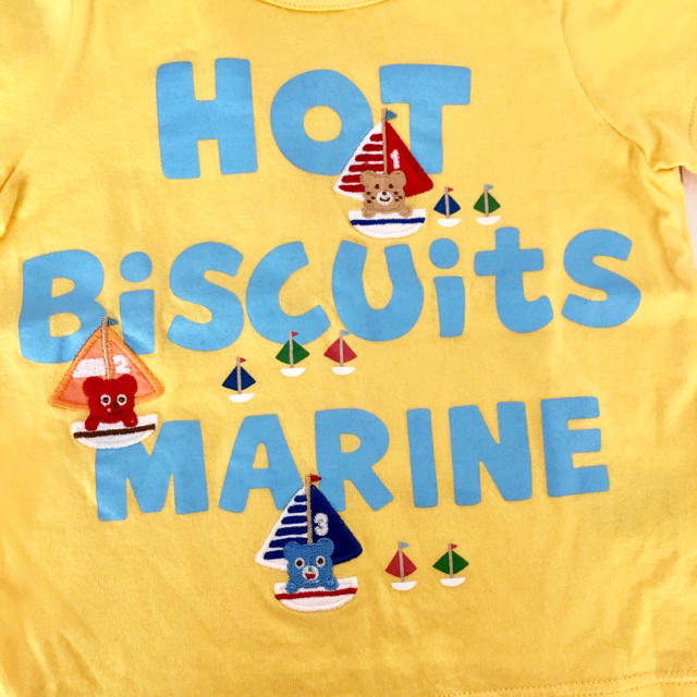 HOT BISCUITS(ホットビスケッツ)のホットビスケッツ Tシャツ タンクトップ  80 キッズ/ベビー/マタニティのベビー服(~85cm)(Ｔシャツ)の商品写真