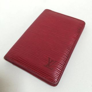 ルイヴィトン(LOUIS VUITTON)の【正規品】ルイヴィトン パスケース(名刺入れ/定期入れ)