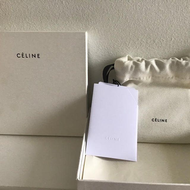 Celine Multifunction Wallet 三つ折り財布ホワイト