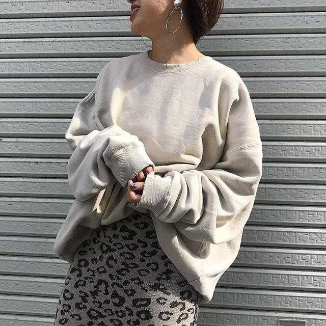 todayful vintage boyfriend sweat