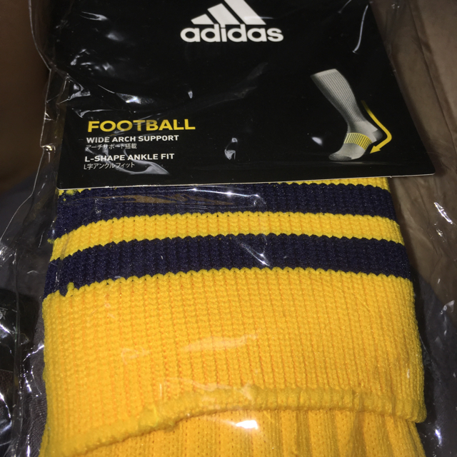 adidas(アディダス)の新品未使用☆adidasソックス スポーツ/アウトドアのサッカー/フットサル(ウェア)の商品写真