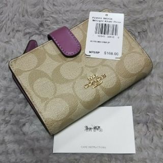 コーチ(COACH)の【新品】コーチ COACH 二つ折り財布  F23553(財布)