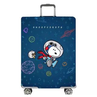 スヌーピー(SNOOPY)のSALE スーツケースカバー スヌーピー  宇宙 L(スーツケース/キャリーバッグ)