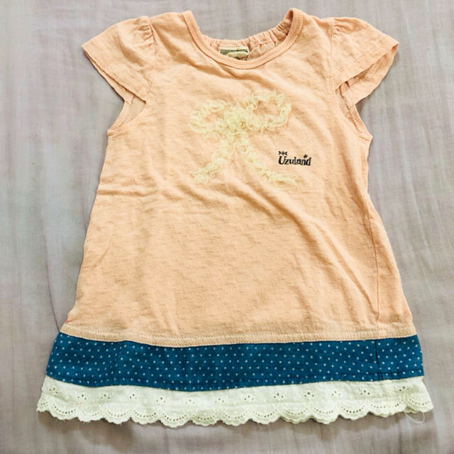 トップス 2着セット 90cm キッズ/ベビー/マタニティのキッズ服女の子用(90cm~)(Tシャツ/カットソー)の商品写真