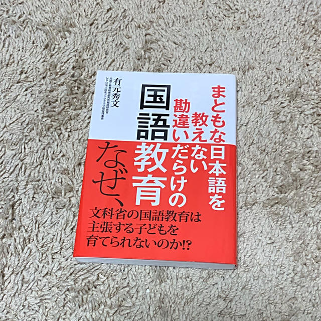 本 教養書 国語 日本 教育 美品 エンタメ/ホビーの本(人文/社会)の商品写真