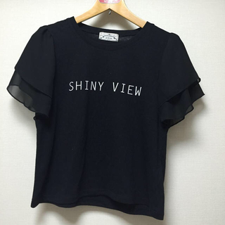 アルシーヴ(archives)のフリルTシャツ(Tシャツ(半袖/袖なし))