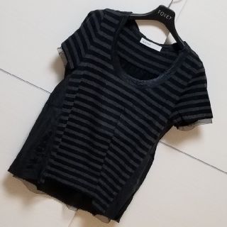 サカイ(sacai)のサカイラック　サカイ　ボーダー　半袖　Tシャツ　トップス(Tシャツ(半袖/袖なし))