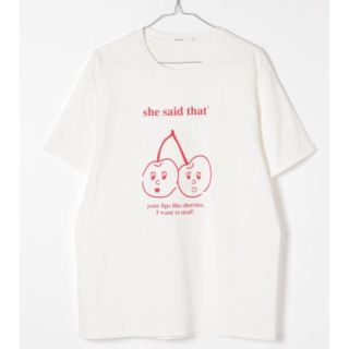 ニコアンド(niko and...)のshe said that Tシャツ♡早い者勝ち(Tシャツ(半袖/袖なし))