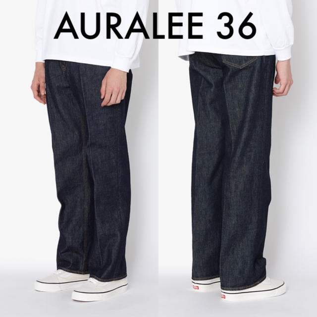 AURALEE HARD TWIST DENIM 5P PANTS INDIGOのサムネイル