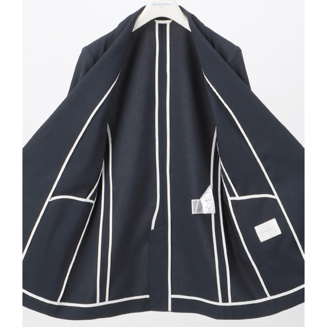 THE SUIT COMPANY(スーツカンパニー)の【なっちゃん様専用】今期新品⭐️スーツカンパニー ダブルブレスト7分袖ジャケット レディースのフォーマル/ドレス(スーツ)の商品写真