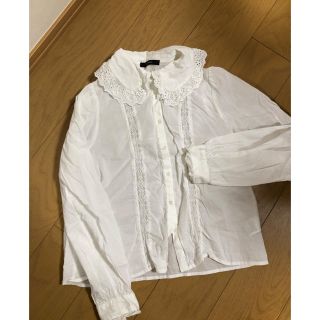 ダブルクローゼット(w closet)のw closet フリルシャツ(シャツ/ブラウス(長袖/七分))