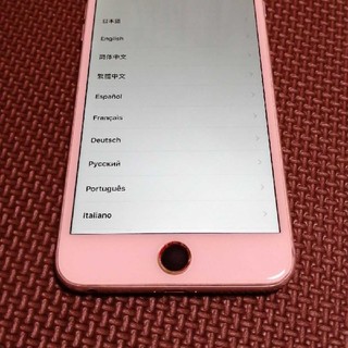 アイフォーン(iPhone)のiPhone 6 Plus シルバー 128GB  au (スマートフォン本体)