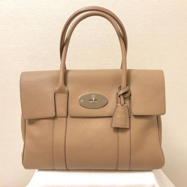 MULBERRY★国内直営店購入ベイズウォーター・グレージュ系美品★マルニショルダーバッグ