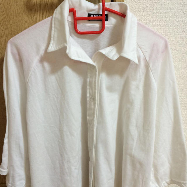 ANAP(アナップ)の新品☆ANAP 白シャツ レディースのトップス(シャツ/ブラウス(半袖/袖なし))の商品写真