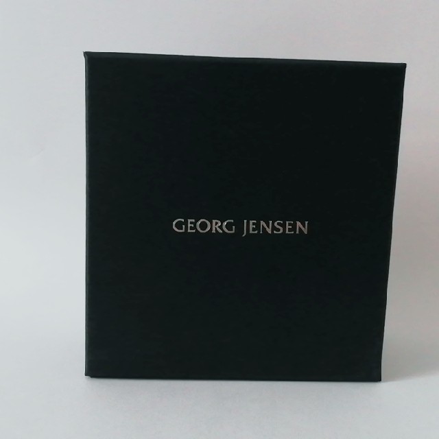 Georg jensen ブラックオニキスペンダントレディース