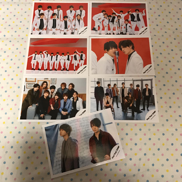 Hey! Say! JUMP(ヘイセイジャンプ)のHey! Say! JUMPᙏ̤̫❤︎ エンタメ/ホビーのタレントグッズ(アイドルグッズ)の商品写真